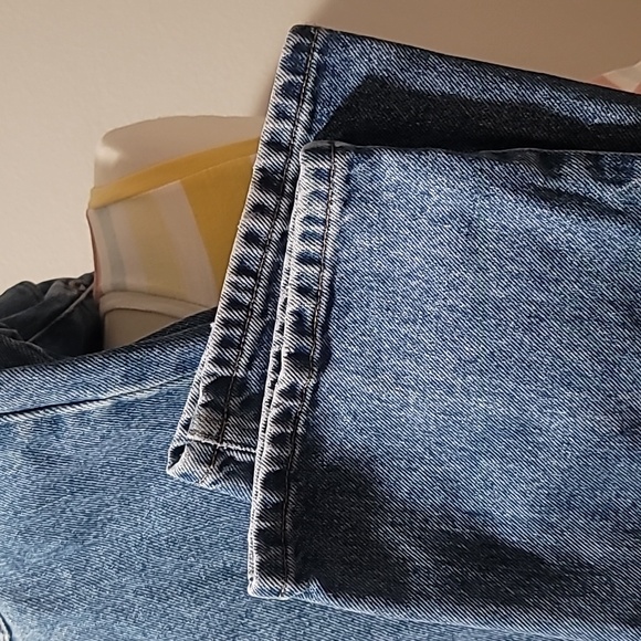 RALPH LAUREN Vintage High Rise Classic Preppy Minimalist EUC Straight Blue Jeans - Picture 12 of 16